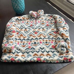 Eddie Bauer fleece Cozy Multicolor Patterned